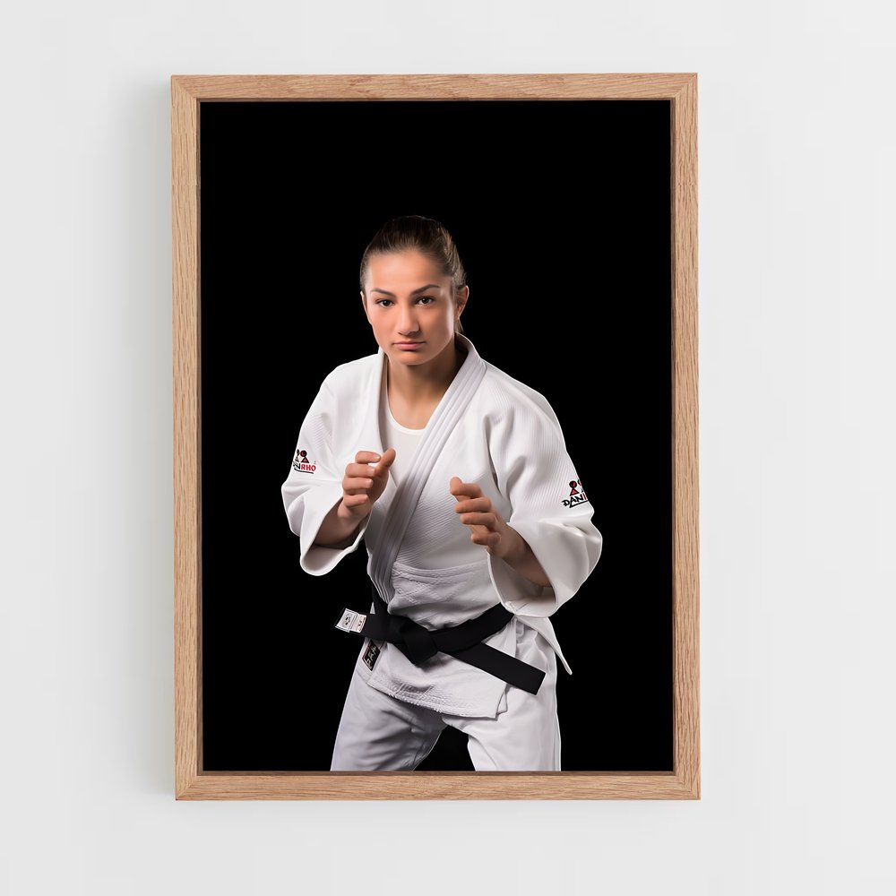Poster Majlinda de kelmendi – affiche Judo (vue 4)